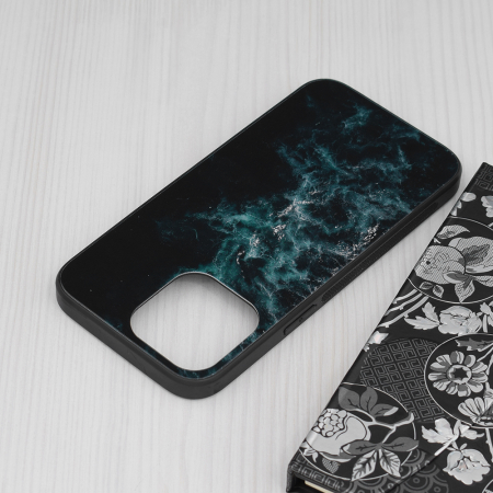 Husa iPhone 14 Pro Max, Glaze Series, Blue Nebula [3]