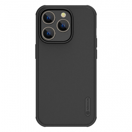 Husa iPhone 14 Pro Max, Nillkin Super Frosted Shield Pro, Negru [4]