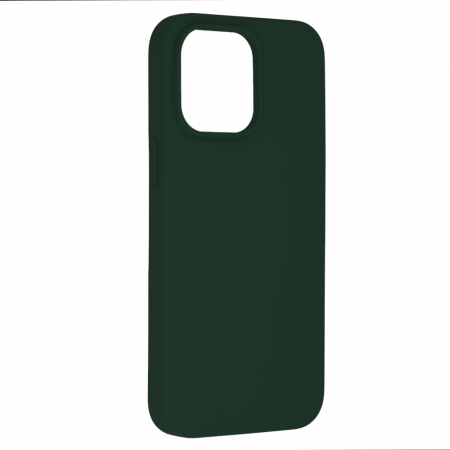 Husa iPhone 14 Pro Max, Soft Edge Silicone, Dark Green [1]