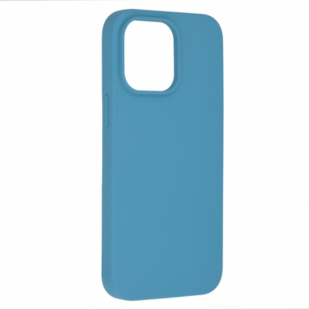 Husa iPhone 14 Pro Max, Soft Edge Silicone, Denim Blue [1]