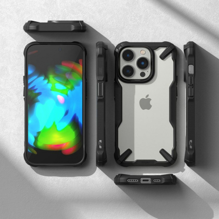 Husa iPhone 14 Pro, Ringke Fusion X, Black [3]