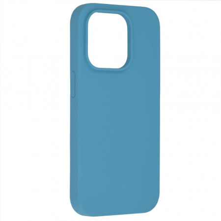Husa iPhone 14 Pro, Soft Edge Silicone, Denim Blue [1]