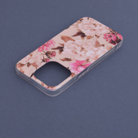 Husa iPhone 14 Pro, Techsuit Marble Series, Mary Berry Nude [5]