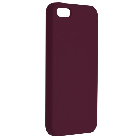 Husa iPhone 5 / 5S / SE, Soft Edge Silicone, Plum Violet [1]