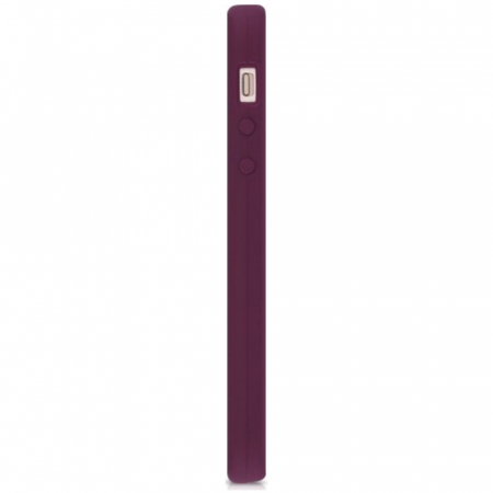 Husa iPhone 5 / 5S / SE, Soft Edge Silicone, Plum Violet [5]