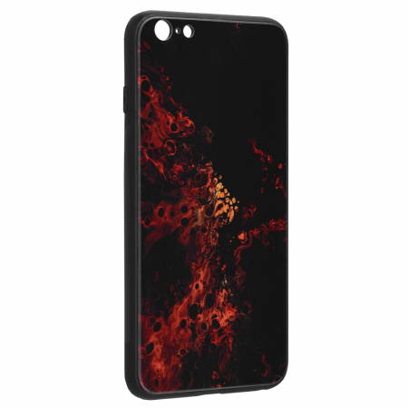 Husa iPhone 6 / 6S, Glaze Series, Red Nebula [1]
