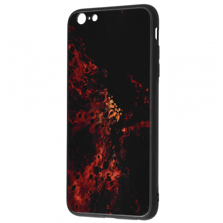 Husa iPhone 6 / 6S, Glaze Series, Red Nebula [3]