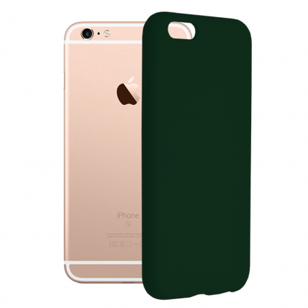 iPhone 6 / 6S - Husa iPhone 6 / 6S, Soft Edge Silicone, Dark Green