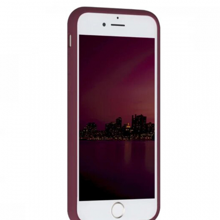 Husa iPhone 6 / 6S, Soft Edge Silicone, Plum Violet [2]