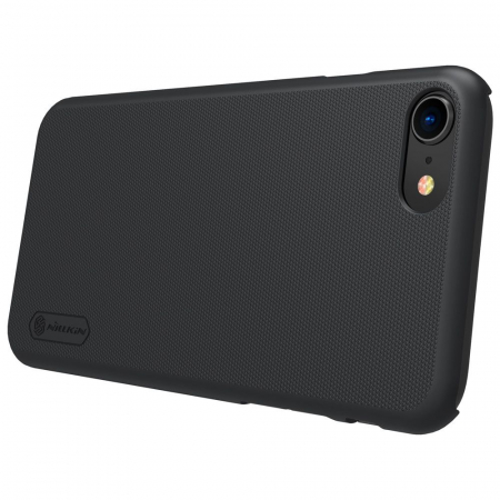 Husa iPhone 7 / 8 / SE 2 (2020), Nillkin Super Frosted Shield, Negru [6]