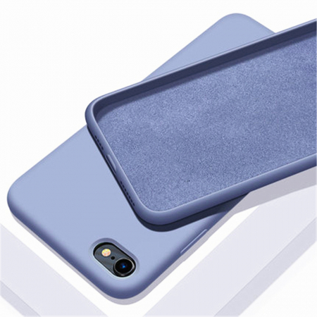 Husa iPhone 7 / 8 / SE 2 (2020), Soft Edge Silicone, Denim Blue [2]