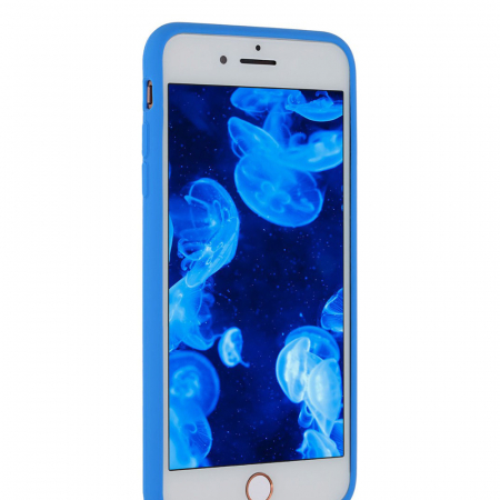 Husa iPhone 7 Plus / 8 Plus, Soft Edge Silicone, Denim Blue [6]