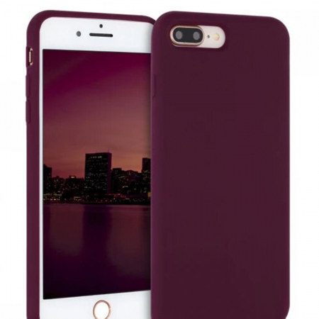 Husa iPhone 7 Plus / 8 Plus, Soft Edge Silicone, Plum Violet [9]