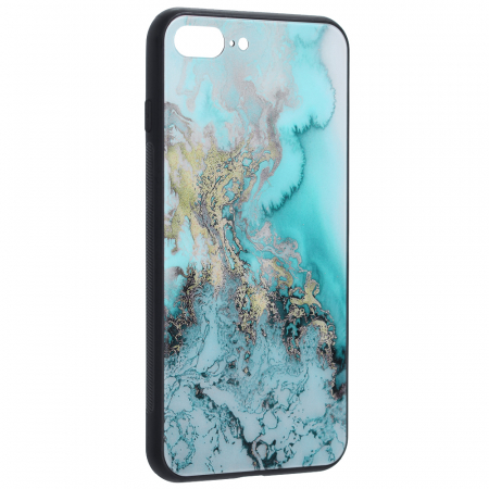 Husa iPhone 7 Plus, Glaze Series, Blue Ocean [1]