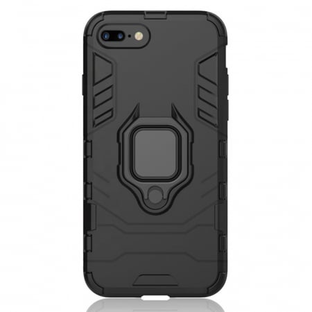 iPhone 7 Plus - Husa iPhone 7 Plus, Techsuit Shield Ring, Negru