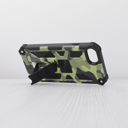 Husa iPhone 7 / SE 2 (2020), Techsuit Blazor, Camo Lime [1]