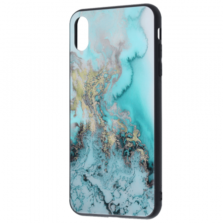 Husa iPhone X / XS,Glaze Series, Blue Ocean [3]