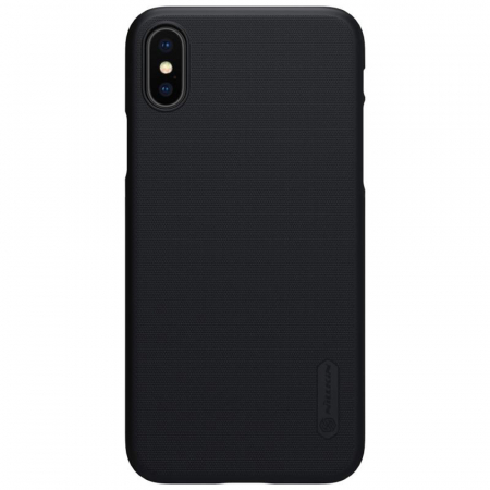 iPhone - Husa iPhone X / XS, Nillkin Super Frosted Shield, Negru