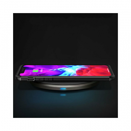 Husa iPhone XR, Techsuit CarbonFuse, Negru [14]