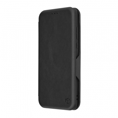 Husa magnetica tip carte Huawei P30 Lite, Safe Wallet Plus, Negru [1]