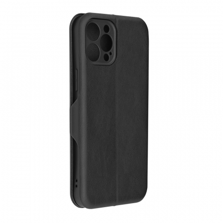 Husa magnetica tip carte iPhone 12 Pro Max, Safe Wallet Plus, Negru [4]