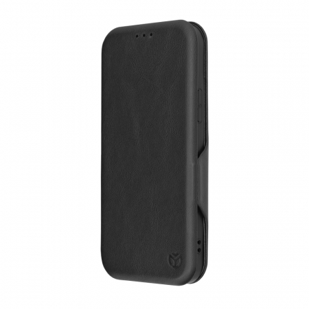Husa magnetica tip carte iPhone 12, Safe Wallet Plus, Negru [5]