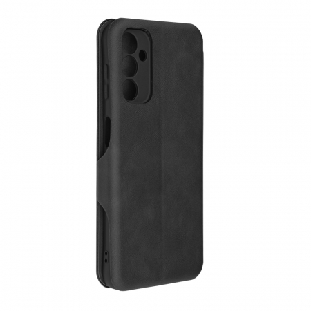 Husa magnetica tip carte Samsung Galaxy A14 4G / A14 5G, Safe Wallet Plus, Negru [5]