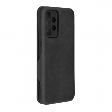 Husa magnetica tip carte Samsung Galaxy A33 5G, Safe Wallet Plus, Negru [5]