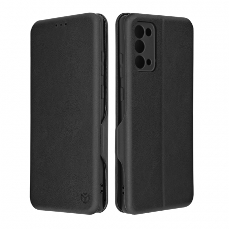 Galaxy Note 20 - Husa magnetica tip carte Samsung Galaxy Note 20, Safe Wallet Plus, Negru