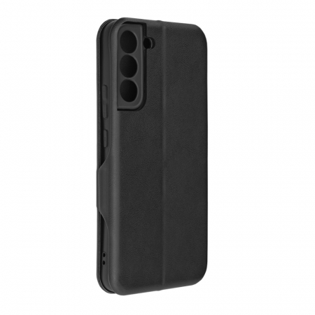 Husa magnetica tip carte Samsung Galaxy S22 Plus, Safe Wallet Plus, Negru [5]