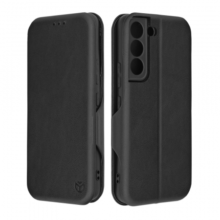 Galaxy S22 - Husa magnetica tip carte Samsung Galaxy S22, Safe Wallet Plus, Negru