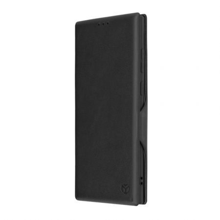 Husa magnetica tip carte Samsung Galaxy S22 Ultra, Safe Wallet Plus, Negru [4]