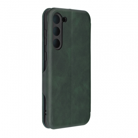 Husa magnetica tip carte Samsung Galaxy S23 Plus, Safe Wallet Plus, Green [5]