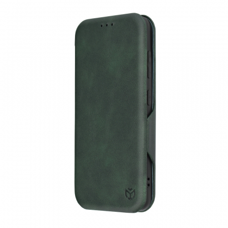 Husa magnetica tip carte Samsung Galaxy S23, Safe Wallet Plus, Green [4]