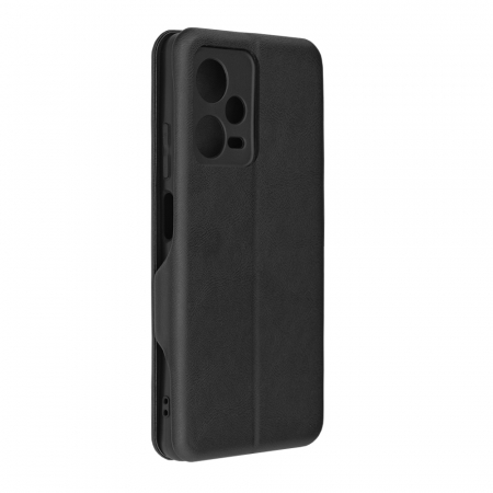 Husa magnetica tip carte Xiaomi Redmi Note 12 Pro+, Safe Wallet Plus, Negru [5]