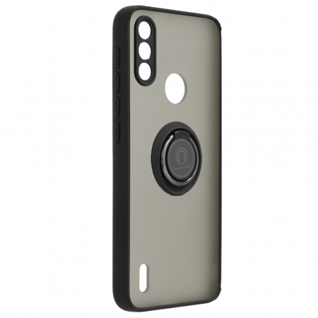 Husa Motorola Moto E7 Power / E7i Power cu inel suport stand magnetic, Negru [1]