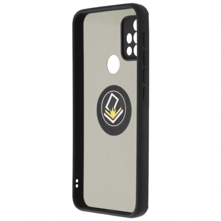Husa Motorola Moto G10 / G30 cu inel suport stand magnetic, Negru [2]