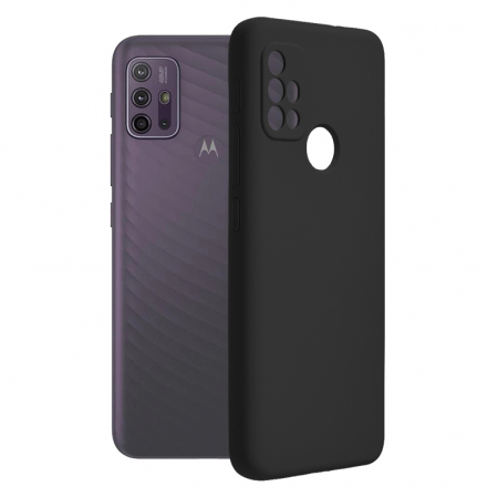 Motorola Moto G10 - Husa Motorola Moto G10 / G30, Soft Edge Silicone, Negru