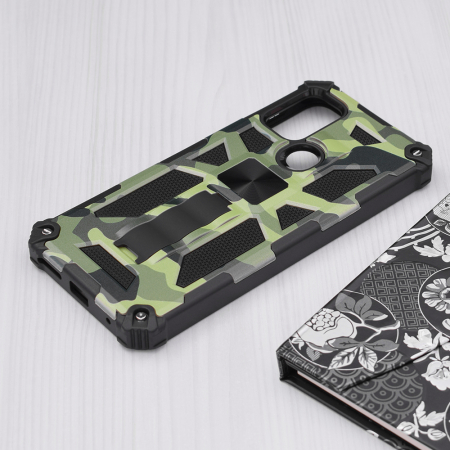 Husa Motorola Moto G10 / G30, Techsuit Blazor, Camo Lime [6]
