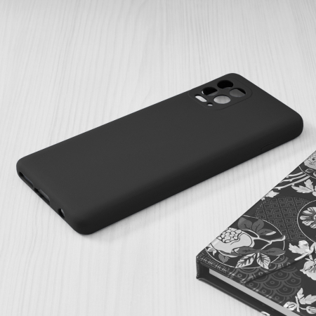 Husa Motorola Moto G100, Soft Edge Silicone, Negru [4]