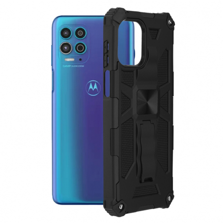 Motorola - Husa Motorola Moto G100, Techsuit Blazor, Negru