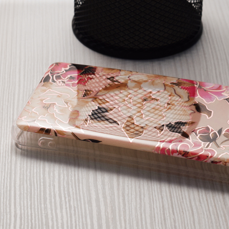 Husa Motorola Moto G22, Techsuit Marble Series, Mary Berry Nude [2]