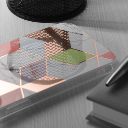 Husa Motorola Moto G22, Techsuit Marble Series, Purple Hex [2]