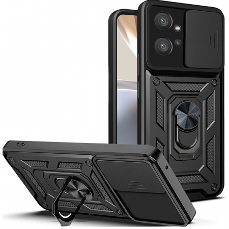 Motorola - Husa Motorola Moto G32 cu protectie camera Techsuit CamShield Series, Negru