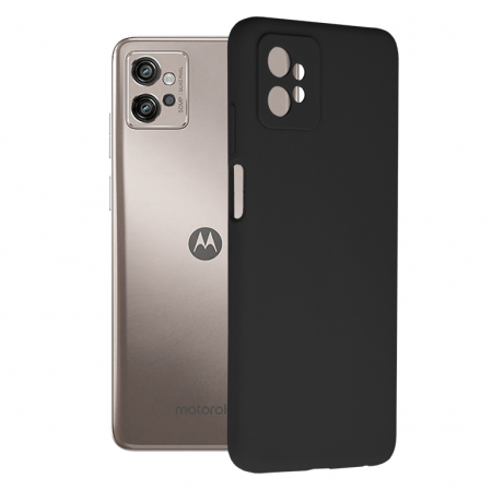 Motorola - Husa Motorola Moto G32, Soft Edge Silicone, Negru