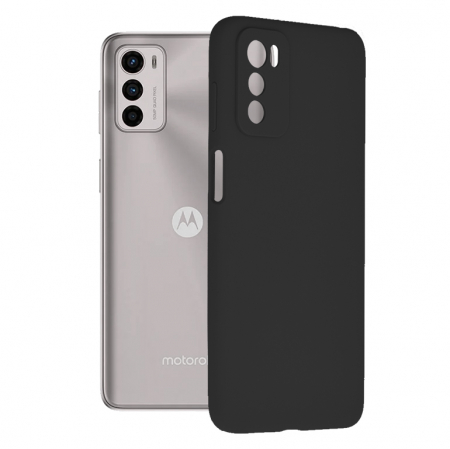 Motorola - Husa Motorola Moto G42, Soft Edge Silicone, Negru