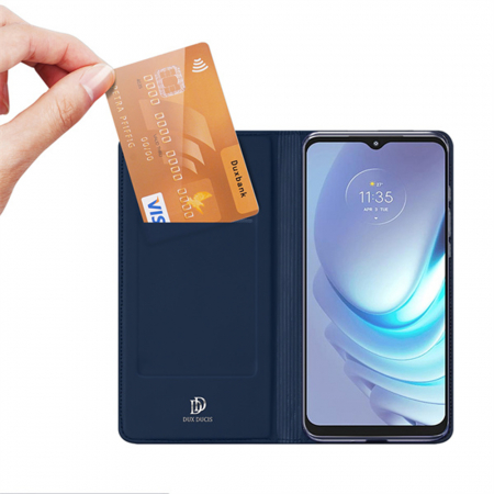 Husa Motorola Moto G50, Dux Ducis Skin Pro Flip Book, Negru [2]