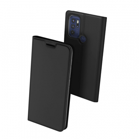 Motorola Moto G60s - Husa Motorola Moto G60s, Dux Ducis Skin Pro Flip Book, Negru