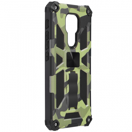 Husa Motorola Moto G9 Play, Techsuit Blazor, Camo Lime [5]