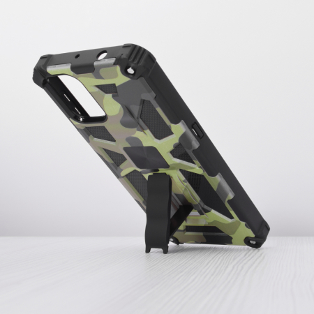 Husa Motorola Moto G9 Plus, Techsuit Blazor, Camo Lime [2]